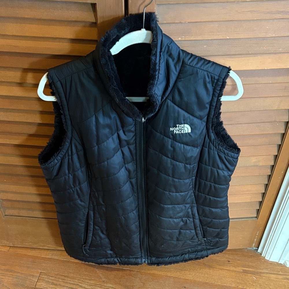 The North Face Black Quilted Vest